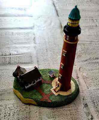 DANBURY MINT 1993 PONCE DE LEON LIGHTHOUSE FIGURINE