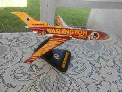 Danbury Mint NFL Washington Redskins Boeing 727 Plane 