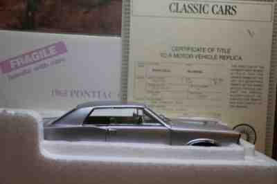 DANBURY MINT 1/24 SCALE 1965 PONTIAC TRI POWER GTO IN BOX WITH TITLE