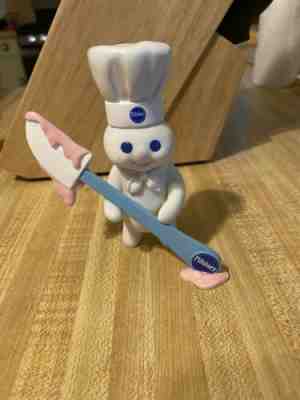 Pillsbury Doughboy Collector Figurines "Spreading It On Thick" Danbury Mint