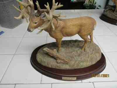 record class whitetail deer statues