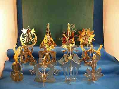 Danbury Mint Gold Ornaments -Sets by Year - 1979