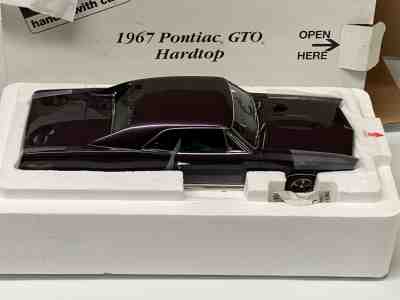 Danbury Mint 1967 Pontiac GTO Hardtop - Red Line Wheels, Diecast 1:24 (Lot-1) 