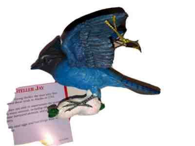 Christmas Ornament Ceramic DANBURY MINT Songbird Collection lot of 12 w Box A