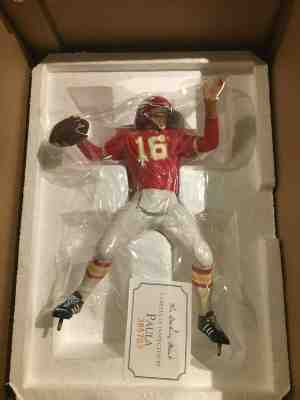 DANBURY MINT LEN DAWSON FIGURINE NFL HOF KANSAS CITY CHIEFS
