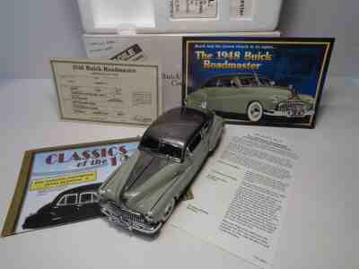 DANBURY MINT 1948 BUICK ROADMASTER SEDANETTE BNIB W/DOCS & BROS RASH FREE SHARP