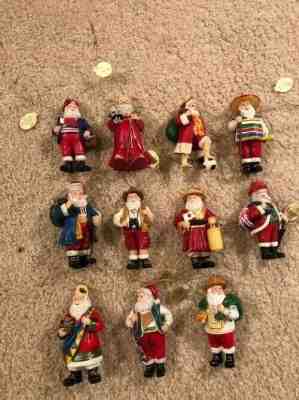 Danbury Mint Santa’s Around the World Ornament Collection.  20% Off