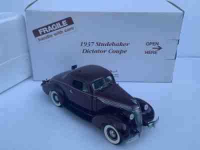 DANBURY MINT 1937 STUDEBAKER DICTATOR COUPE NEW MINT BOX UNRELEASED SAMPLE RARE