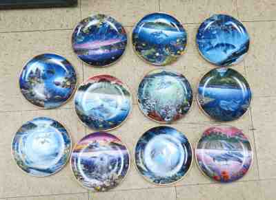 Underwater Paradise #55749 by Robert Lyn Nelson - 11 Piece Collectors Plate Set