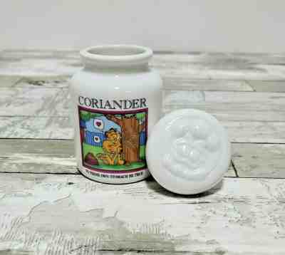 The Danbury Mint Garfield Paws Spice Jar 1994 - Coriander