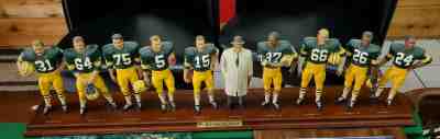 1966 GREEN BAY PACKERS DANBURY MINT FULL TEAM Vince LOMBARDI W/ ORIGINAL BOX