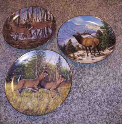 Lot 3:  Danbury Mint BRUCE MILLER (1)HIGH COUNTRY PRIDE (2)FRIENDS OF FORREST