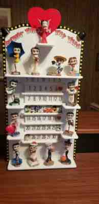 COMPLETE Betty Boop Calendar Boppin Through The Year Danbury Mint All Figurines