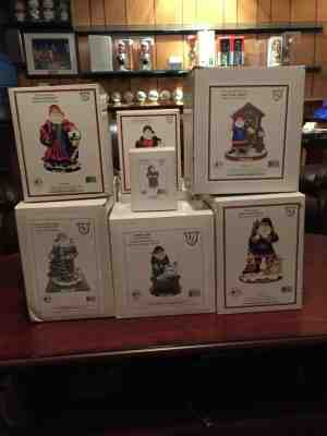 (5) MEMORY COMPANY SANTA N.Y. METS STATUES + (1) ORNAMENT MLB LTD  2000-2004