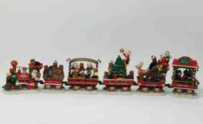 Danbury Mint Yorkie Yorkshire Terrier Dog Christmas Express Train