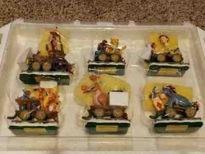 Danbury Mint, Piglet Holiday Express, 6 Car Train, Christmas Winnie Pooh, Eeyore