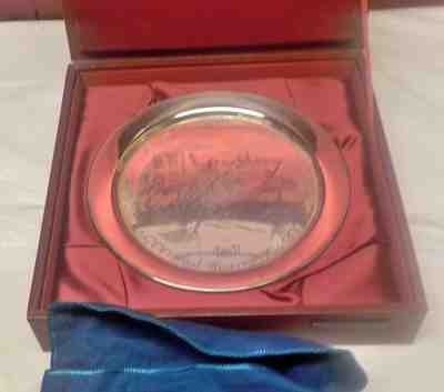 "Paul Revere's Ride -1775" American Bicentennial Danbury Mint Plate 2255