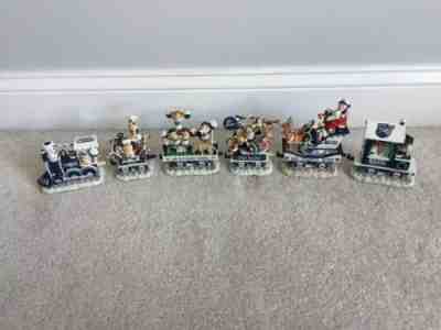 Danbury Mint Penn State Nittany Lions Christmas Express & Holiday Halftime Rail
