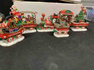 The Danbury Mint The Dachshund Christmas Express Set