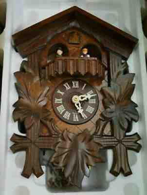 The Danbury Mint The Black Forest Cuckoo Clock New Open Box