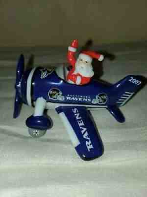 Danbury Mint NFL Baltimore Ravens 2007 Victory Plane Ornament