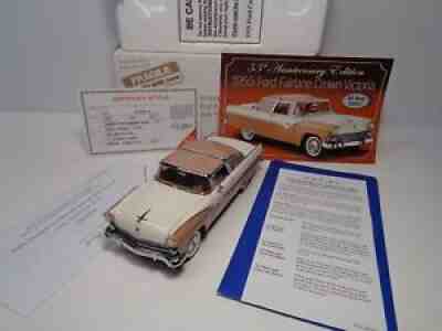 DANBURY MINT RARE 1955 FORD FAIRLANE CROWN VICTORIA 55th ANN.ED BNIB W/DOCS& BRO