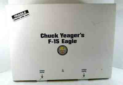 CHUCK YEAGER SIGNED F-15 EAGLE DANBURY MINT SIGNED NEW IN BOX with CERT