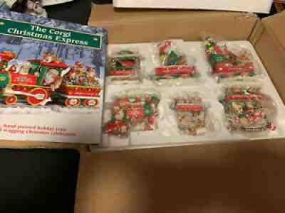 DANBURY MINT WELSH CORGI CHRISTMAS EXPRESS TRAIN MINT IN ORIGINAL BOX