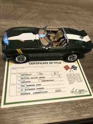 Very Rare 1/24 Diecast Danbury Mint 1965 Corvette Canyon Racer no Box