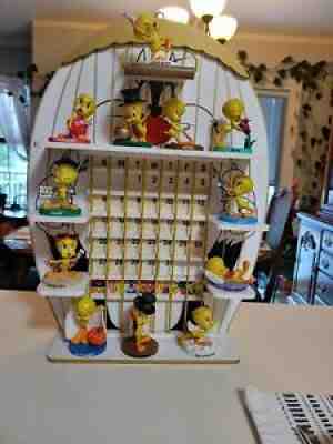 Complete Set Tweety Bird Calendar Goebel Figurines Danbury Mint Vintage Rare