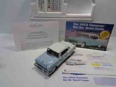 DANBURY MINT SUPER RARE 1955 CHEVROLET BEL AIR SPORT COUPE BNIB RASH FREE SHARP