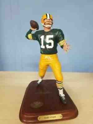 Rare Bart Starr Green Bay Packers Danbury Mint Figurine w/cert statue figure