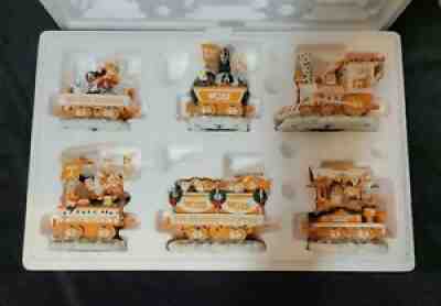 Rare 2001 Danbury Mint Tennessee Volunteers Christmas Express Train UT Vols