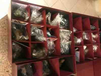 Danbury Mint bird ornaments 45 birds with boxes