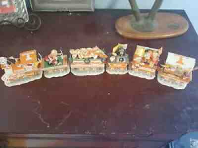 Rare 2001 Danbury Mint Tennessee Volunteers Christmas Express Train UT Vols