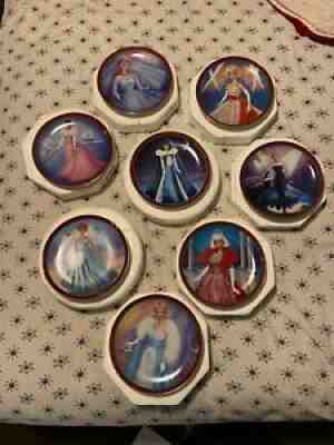8 High Fashion Barbie Decorative Plates by Danbury MintÂ 