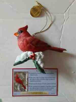 Collection of 46 Danbury Mint Songbird Detailed Birds Christmas Ornaments