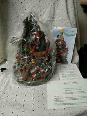 The Danbury Mint Dachshund Christmas Tree