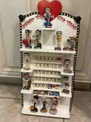 Betty Boop Calendar Boppin Through The Year Danbury Mint All Figurines Complete