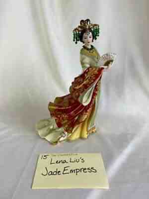 The Danbury Mint - Lena Liu Jade Empress with certificate