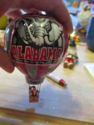 DANBURY MINT ALABAMA STATE CRIMSON TIDE 2002 VICTORY BALLOON CHRISTMAS ORNAMENT