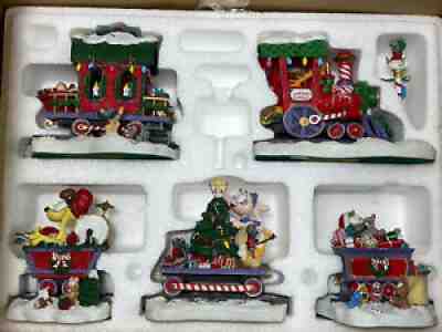 DANBURY MINT GARFIELD CHRISTMAS EXPRESS TRAIN SET Â Odie