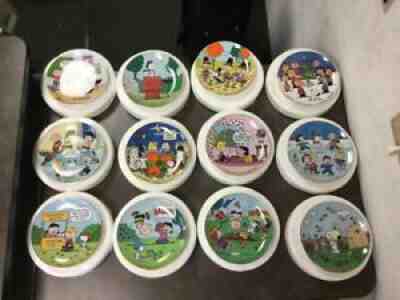 DANBURY MINT PEANUTS COLLECTIBLE PLATE COMPLETE COLLECTION (LAM021593)