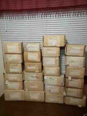 25 Vintage Danbury Mint Classic Cars of the World Lot Pewter, Orig Boxes/Papers
