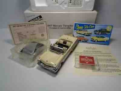 DANBURY MINT 1957 MERCURY TURNPIKE CRUISER CONVERTIBLE W/ DOCS CLEAN ISSUE