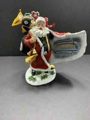 The Pittsburgh Steelers Santa Claus Danbury Mint 2008 Christmas Heinz Field Coat