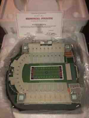 Illinois Fighting Illini Danbury Mint Memorial Stadium Replica Foam & COA