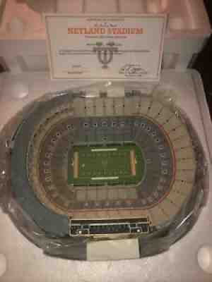 Tennessee Volunteers Danbury Mint Neyland Stadium Replica Foam & COA