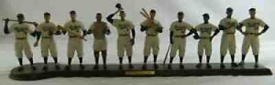 1955 Brooklyn Dodgers The Danbury Mint Team Figure Statue Figurine Display