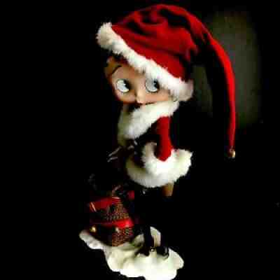 Betty Boop Figurine Sexy Mrs. Santa Porcelain Danbury Mint Collector Syd Hap
